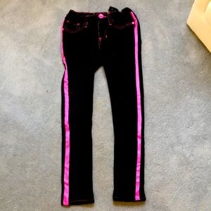 Black and pink jean